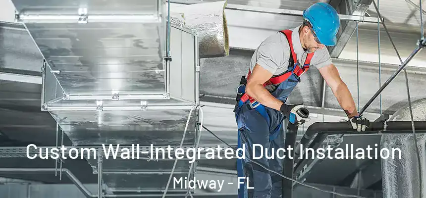 Custom Wall-Integrated Duct Installation Midway - FL